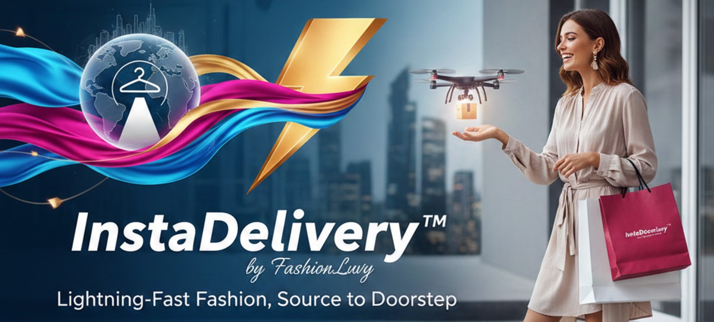 InstaDelivery – Lightning‑Fast Fashion Delivery InstaDelivery by FashionLuvy – Fast Fashion Delivery Service